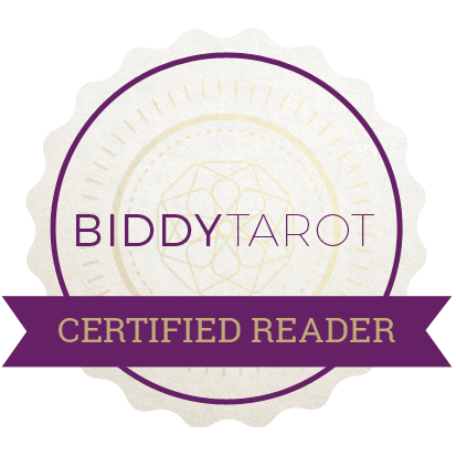Biddy Tarot Badge