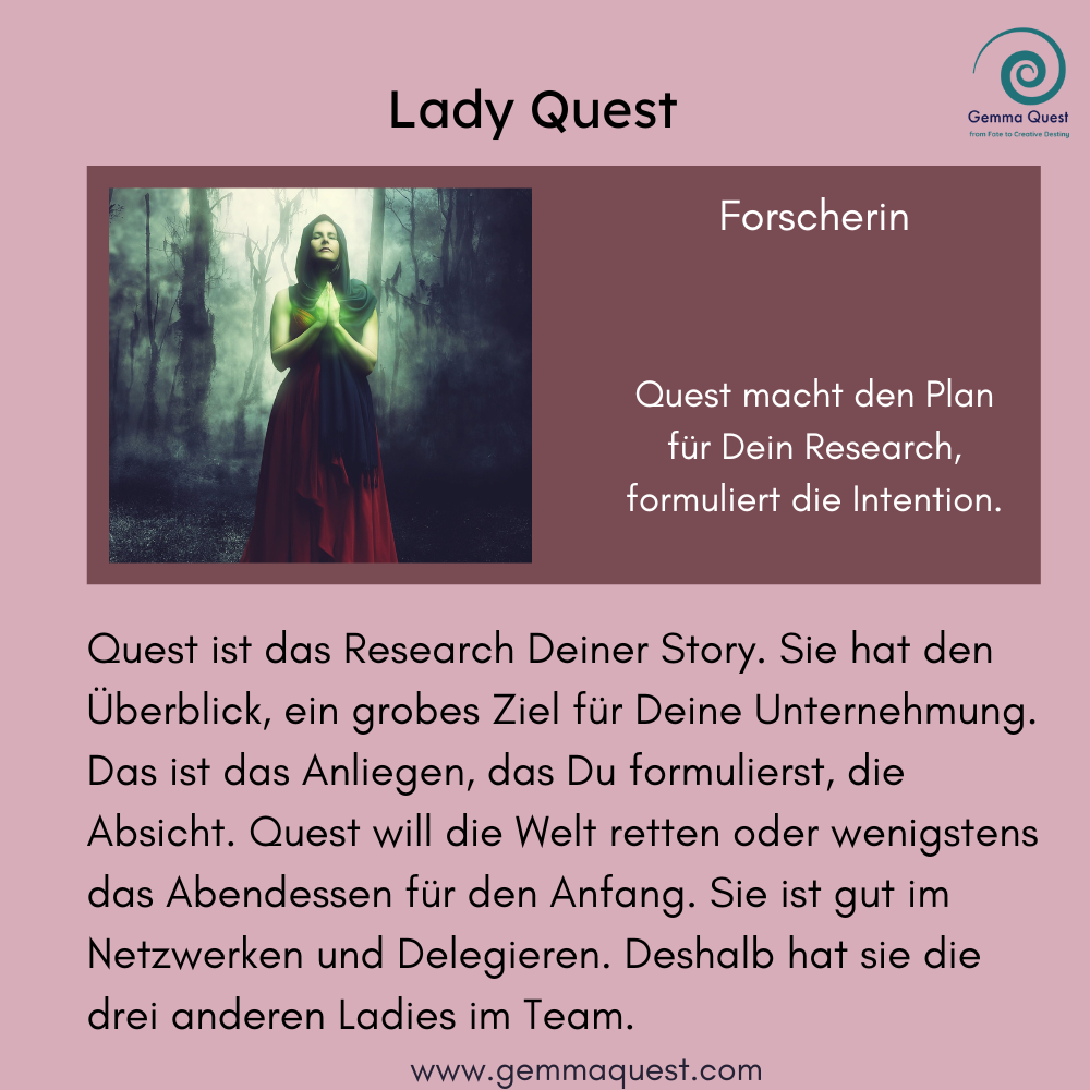 Lady Quest, die Forscherin Ladies